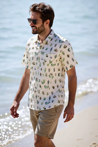 High Quality Custom All Over Print Hawaiian <b>Shirt</b> for <b>Men</b> Quick Dry Summer Vacation <b>Beach</b> <b>Shirt</b> - Product Image 4