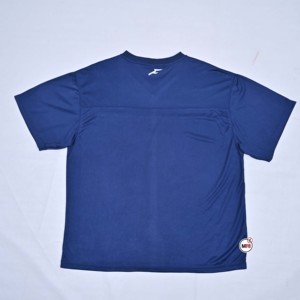 เสื้อเจอร์ซีย์คอวีแขนสั้นสีน้ำเงินสำหรับผู้ชาย พิมพ์ลายหมายเลข 40 ด้วยเทคนิคฮีททรานเฟอร์ ขายส่ง ระบายอากาศได้ดี สไตล์สปอร์ต แห้งเร็ว ทรงปกติ - Product Image 6