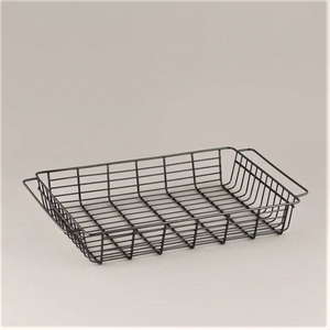 Cesta Redonda de Alambre Metálico Personalizada de Estilo Europeo para Cocina, con Diseño Moderno para Almacenar Frutas y Verduras - Product Image 3