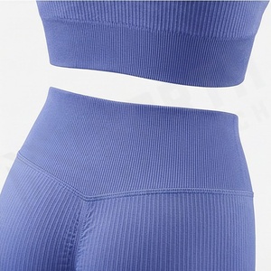 Conjunto Deportivo de Yoga y Fitness para Mujer, Diseño Original, Top con Efecto Push-Up, Ropa Deportiva de Alta Calidad para Gimnasio - Product Image 5