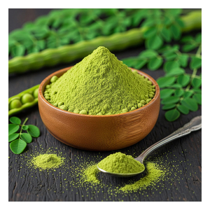Poudre de feuilles de Moringa de qualité alimentaire, à texture fine et couleur verte naturelle, à prix raisonnable - Product Image 4