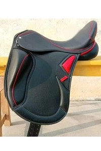 Sillín de Doma Inglesa con Cuero Suave de Vaca Envuelto, Sillín de Doma Inglesa, Sillín de Carreras de Caballos a Precio Asequible - Product Image 2