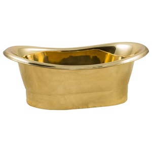 Brass Bath Tub <b>for</b> Bathroom Accessories Modern Style Handmade Brass Polished Adult and Kids Bath <b>for</b> <b>Sale</b> - Product Image 1