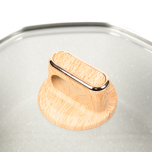 Wok léger antiadhésif avec finition de qualité supérieure, construction durable et surface facile à nettoyer pour une expérience de cuisson pratique - Product Image 6