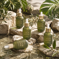 Flacon en verre premium de 30 ml pour huiles essentielles : Récipient haute transparence pour soins du visage et sérums, vente en gros OBM