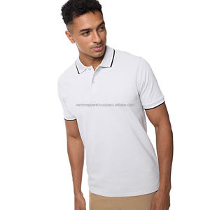 Nardon Apparel Factory Venta al por mayor Verano Un color Moda Estilo Delgado Tallas grandes Hombres Polo camisetas - Product Image 1