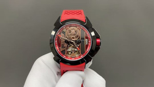 44mm Modern, Simple and Luxurious Co-branded Casual Sports Commuting <b>Skeletonized</b> <b>Automatic</b> Mechanical Men's <b>Watch</b> - Product Image 2