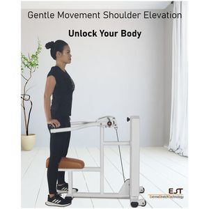 Appareil de rééducation et de thérapie pour la flexibilité des épaules, machine d'extension et d'étirement avec résistance réglable - Product Image 5