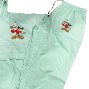 Custom Logo Printed Maternity Hooded Reversible Eco-Friendly Streetwear Windbreaker Waterproof Lightweight Polyester/Nylon Men's - Product Image 4