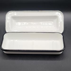 Mantequillera Rectangular Clásica con Tapa de Fácil Agarre, Bandeja Ancha para Servir, Acabado Liso y Brillante, Elegante Plato para Mantequilla para la Encimera de la Cocina - Product Image 5