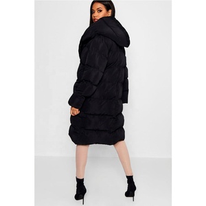 Lightweight Windproof Waterproof <b>Quilted</b> Bomber Jacket for Women's Winter Custom Breathable Nylon Spandex - Product Image 2