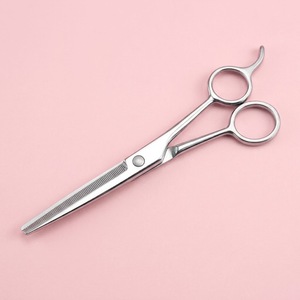 Professional <b>Hair</b> Cutting Thinning Scissors 4Cr13 Stainless Steel Sharp Blade Foldable Comfortable <b>Grip</b> Barber Salon Textur - Product Image 2