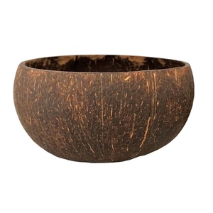 ชามสลัดกะลามะพร้าวธรรมชาติทำด้วยมือชามไม้ไผ่100% งานหัตถกรรมธรรมชาติจากโรงงานโดยตรง - Product Image 1