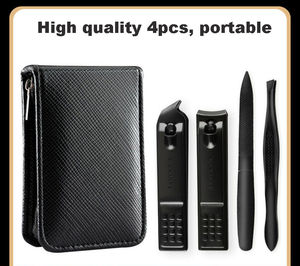 10pcs DANTRIC IMPLANTS Professional <b>Manicure</b> Pedicure <b>Kit</b> Stainless Steel Tools 7 1 Nail Clipper Customizable Colors Logo OEM - Product Image 5