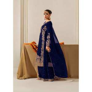 Ensemble de costume de fête pour femmes avec codage et séquence avec rivet Moti Design - Product Image 6