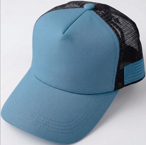 Gorra Trucker Personalizada de Alta Calidad, 5 Paneles, Lisa, con Malla Trasera, Cierre a Presión, Gorra Trucker de Malla de Algodón, Gorras Trucker al por Mayor - Product Image 2