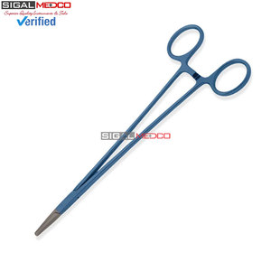 Portaagujas Mayo Hegar SIGAL MEDCO, Manual, Reutilizable, de Acero Inoxidable, Instrumento de Sutura Quirúrgica, Portaagujas de Precisión - Product Image 2