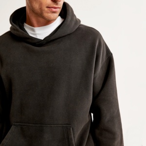 2024 pull à capuche lourd surdimensionné personnalisé grande taille sweats à capuche sweats eco ami à capuche unisexe - Product Image 2