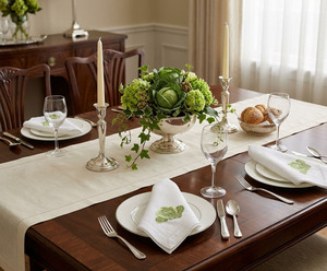 Servilletas de Cena Bordadas Personalizadas al por Mayor, con Dobladillo, Lavables a Máquina, Lavadas con Piedras, Duraderas, Decoración del Hogar, Tamaños Completos, 100% - Product Image 3