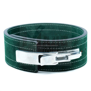 High Quality Breathable Non-Slip Unisex <b>Weight</b> Lifting Leather Cowhide Support <b>Belt</b> for Gym Fitness - Product Image 3