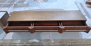 Meuble TV <span class=keywords><strong>en</strong></span> bois de luxe moderne, console multimédia pour salon, meuble TV haut de gamme, centre de divertissement - Product Image 6