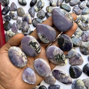 Lote de Gemas Sueltas de Tifany Cabujón Pulidas a Mano, Hermosas y Naturales, a un Precio Razonable para la Fabricación de Joyería - Product Image 1