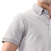 Camisa de Algodón para Hombre, Talla Grande, con Logotipo Personalizado, Transpirable, de Alto Rendimiento, Informal, para Fin de Semana, Corte Moderno