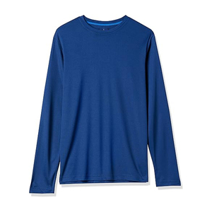 T-shirt à manches longues pour homme style athleisure, logo personnalisé, tissu doux, vêtements de sport professionnels pour la salle de sport, nouveau modèle 2026 - Product Image 6