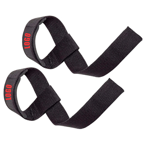 Sangles de levage réglables antidérapantes professionnelles en néoprène et coton pour la musculation, l'haltérophilie et l'entraînement - Product Image 1