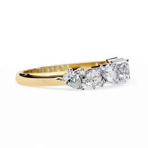 Diamante Redondo Suelto Cultivado en Laboratorio en Oro de 10K |   Certificado por IGI |   Alto Brillo |   Anillos de compromiso, colgantes y pendientes - Product Image 5