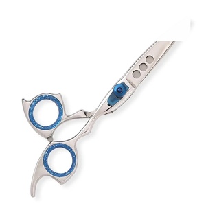 Ciseaux à cheveux professionnels en acier inoxydable, lame affûtée, manche long, pour droitiers, pour la coiffure - Product Image 4