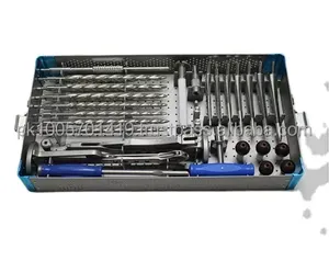 Kit chirurgical complet d'instruments orthopédiques pour clou intramédullaire fémoral proximal (PFN) en acier inoxydable, pour clouage par adhérence - Product Image 5