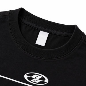 เสื้อยืดผู้ชายทรงปกติ แขนสั้น คอกลม สไตล์ลำลอง ผ้าคอตตอนเจอร์ซีย์ แห้งเร็ว ระบายอากาศได้ดี ความยาวปกติ แต่งขอบตัดสี - Product Image 6