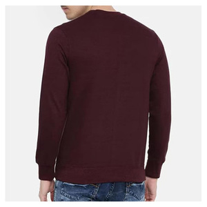 Sweat-shirt léger pour femme à col rond, manches longues, tricoté, 100 % coton molletonné, motif cachemire, séchage rapide, respirant - Product Image 4