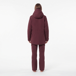 Ensemble de vêtements de ski imperméables pour femmes, veste et pantalon de neige personnalisés, coupe-vent, chaud, pour les sports de plein air - Product Image 2