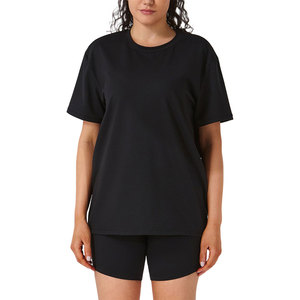 2026 New Arrival Women's Short Sleeve Round Neck T Shirt And Above Knee Length With High Elastic Wasitband Top Design Short <b>Sets</b> - Product Image 3