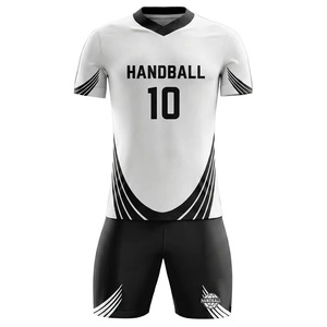 Conjunto de Uniforme de Balonmano Personalizado para Hombre, Informal, de Verano, de Secado Rápido, Elástico en Cuatro Direcciones, Transpirable - Product Image 1