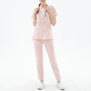 Wholesale New Custom Women Medical <b>Scrubs</b> Jersey Healthcare <b>Scrubs</b> <b>Tops</b> Women Nursing Doctor Workwear <b>Scrubs</b> Jersey - Product Image 1