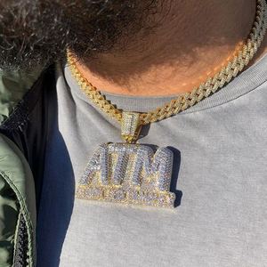 Collier pendentif couronne en moissanite pour homme, en argent 925, style hip-hop, chaîne couronne sertie de pierres, bijou de luxe léger et imposant pour homme - Product Image 3