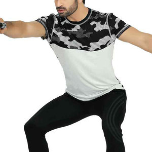 Camisetas de Manga Corta con Cuello Redondo de Alta Calidad al por Mayor para Hombre, Camisetas Personalizadas con Botones, Tejidas, Transpirables y de Talla Grande - Product Image 6