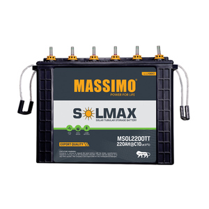 Batería Tubular Alta MASSIMO 220Ah 12V de Calidad Excepcional, 12Wh, Más de 1200 Ciclos, para Compradores Mayoristas, Venta Mundial - Product Image 1