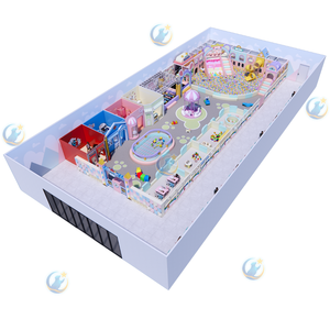 Estructura de Juego Interior con Piscina de Pelotas de Aluminio y Vinilo, Tobogán, Muro de Escalada, Tamaño Personalizable, Solución Completa - Product Image 1