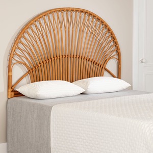 Tête de lit murale en rotin au design zen asiatique pour anniversaire - Product Image 2