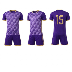 Maillot de football unisexe personnalisé OEM ODM à séchage rapide, respirant, en maille 100 % polyester, avec impression sur mesure - Product Image 3