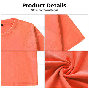 Camiseta de Estilo Simple con Efecto Desgastado por el Sol, Camiseta de Algodón con Efecto Desgastado por el Sol, Camiseta Fácil de Usar con Efecto Desgastado por el Sol - Product Image 6