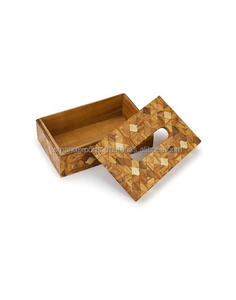 Luxury Wooden Tissue Box Handmade Premium Finish Eco Friendly Napkin Holder for Home Office <b>Car</b> Hotel Tabletop <b>Decor</b> Gift - Product Image 4