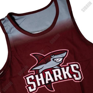 Uniformes de basket-ball personnalisés Sibrin |   Maillots et shorts d'équipe avec logo, nom et numéro |   Maillots et shorts de basket sublimés USA - Product Image 5