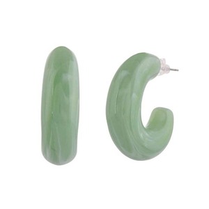 Pendientes de Resina Geométricos, Joyería de Moda Hecha a Mano, Accesorio de Moda, Suministro al por Mayor - Product Image 3