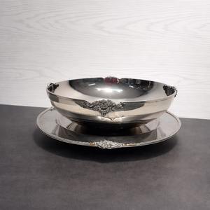 เครื่องใช้บนโต๊ะอาหารชามช็อคโกแลตดีไซน์แบบโบราณทรงกลมมีลายงูสำหรับใส่ในบ้าน - Product Image 5