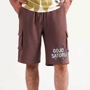Vente en gros Short d'été décontracté à taille élastique pour hommes Short de sport de jogging Style japonais Short de sport de course en polyester pour hommes - Product Image 1